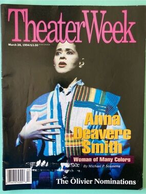 Anna Deavere Smith Titus Andronicus Theater Week Magazine March 28 1994 Residue
